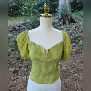 Astr The Label Daydreamer Sweatheart Top Size Medium‎
